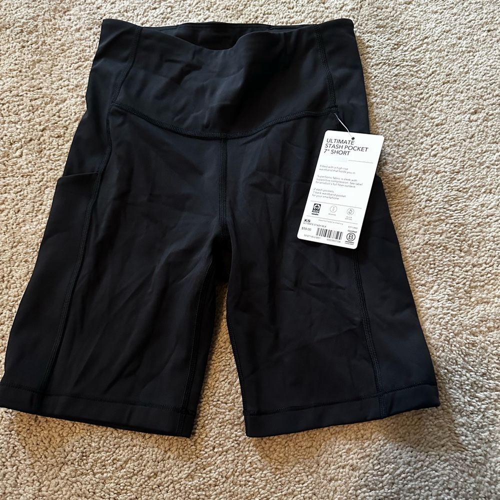 Athleta Women's Black Bike Shorts